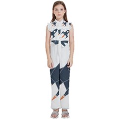 Img 20230716 190400 Img 20230716 190422 Kids  Sleeveless Ruffle Edge Band Collar Chiffon One Piece by 3147330