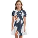 Img 20230716 190400 Img 20230716 190422 Kids  Bow Tie Puff Sleeve Dress View1