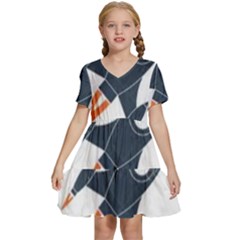 Img 20230716 190400 Img 20230716 190422 Kids  Short Sleeve Tiered Mini Dress