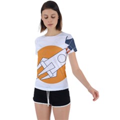 Img 20230716 190400 Img 20230716 190422 Back Circle Cutout Sports Tee by 3147330