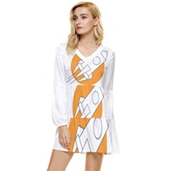 Img 20230716 190422 Tiered Long Sleeve Mini Dress