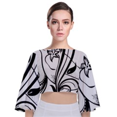 Img 20230716 190304 Tie Back Butterfly Sleeve Chiffon Top by 3147330