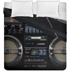 Vintage Radio Duvet Cover Double Side (king Size) by Proyonanggan