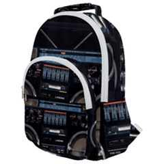 Vintage Radio Rounded Multi Pocket Backpack by Proyonanggan