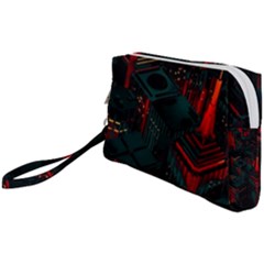 A Dark City Vector Wristlet Pouch Bag (small) by Proyonanggan