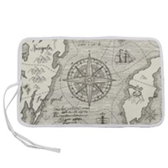 Vintage World Map Antique Pen Storage Case (s) by Proyonanggan