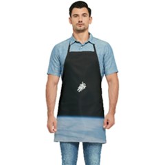 Amazing Stunning Astronaut Amazed Kitchen Apron by Proyonanggan