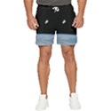 Amazing Stunning Astronaut Amazed Men s Runner Shorts View1