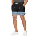 Amazing Stunning Astronaut Amazed Men s Runner Shorts View3