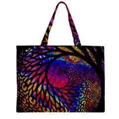 3d Fractal Mandelbulb Zipper Mini Tote Bag