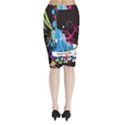 Sneakers Shoes Patterns Bright Midi Wrap Pencil Skirt View2