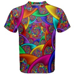 Color Spiral Men s Cotton Tee by Proyonanggan