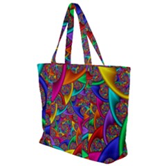 Color Spiral Zip Up Canvas Bag by Proyonanggan