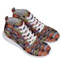 Art Background Bowl Ceramic Color Men s Lightweight High Top Sneakers View3