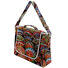 Art Background Bowl Ceramic Color Box Up Messenger Bag