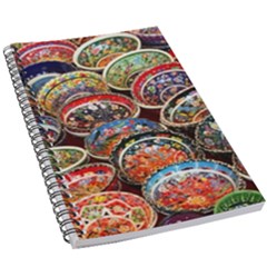 Art Background Bowl Ceramic Color 5 5  X 8 5  Notebook by Proyonanggan