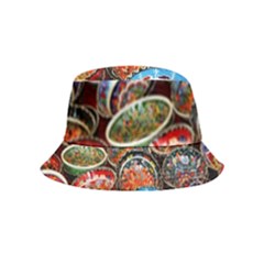 Art Background Bowl Ceramic Color Bucket Hat (kids)