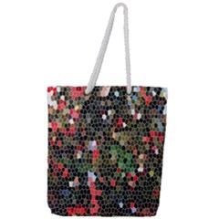 Colorful Abstract Background Full Print Rope Handle Tote (large) by Proyonanggan