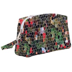 Colorful Abstract Background Wristlet Pouch Bag (large) by Proyonanggan