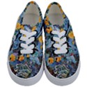 Colorful Aquatic Life Wall Mural Kids  Classic Low Top Sneakers View1