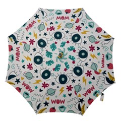 Love Pattern Hook Handle Umbrellas (small)