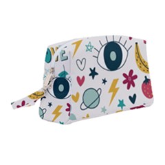 Love Pattern Wristlet Pouch Bag (medium) by Proyonanggan