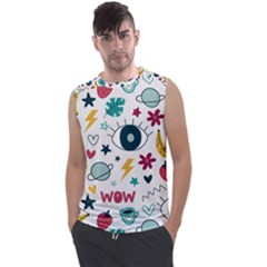 Love Pattern Men s Regular Tank Top by Proyonanggan