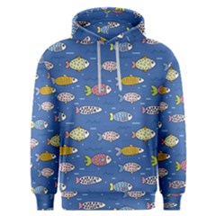 Sea Fish Blue Submarine Animal Men s Overhead Hoodie