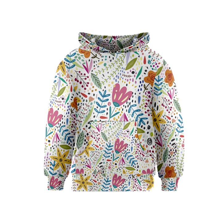 Flowers Nature Wallpaper Background Kids  Pullover Hoodie