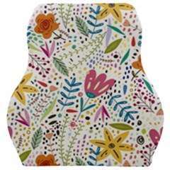 Flowers Nature Wallpaper Background Car Seat Velour Cushion 