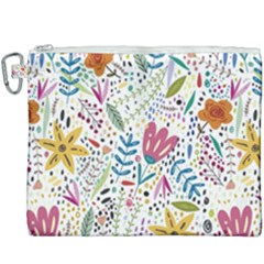 Flowers Nature Wallpaper Background Canvas Cosmetic Bag (xxxl) by Proyonanggan