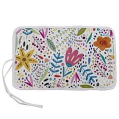 Flowers Nature Wallpaper Background Pen Storage Case (m) by Proyonanggan