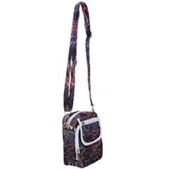 Twilight Treasures: Rocky Beachscape  Shoulder Strap Belt Bag by dflcprintsclothing