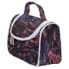 Twilight Treasures: Rocky Beachscape  Satchel Handbag by dflcprintsclothing