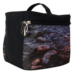 Twilight Treasures: Rocky Beachscape  Make Up Travel Bag (small) by dflcprintsclothing