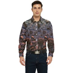 Twilight Treasures: Rocky Beachscape  Men s Long Sleeve  Shirt by dflcprintsclothing