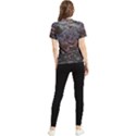 Twilight Treasures: Rocky Beachscape  Women s Short Sleeve Rash Guard View2