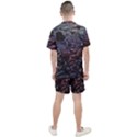 Twilight Treasures: Rocky Beachscape  Men s Mesh Tee and Shorts Set View2