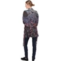 Twilight Treasures: Rocky Beachscape  Long Sleeve Velvet Kimono  View2