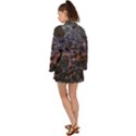 Twilight Treasures: Rocky Beachscape  Long Sleeve Kimono View2