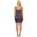 Twilight Treasures: Rocky Beachscape  Wrap Tie Front Dress View4