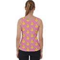 Rubber duck pattern Velvet Tank Top View2