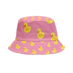 Rubber Duck Pattern Inside Out Bucket Hat by Valentinaart