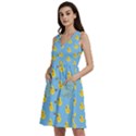 Rubber duck pattern Sleeveless Dress With Pocket View2