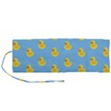 Rubber duck pattern Roll Up Canvas Pencil Holder (M) View1