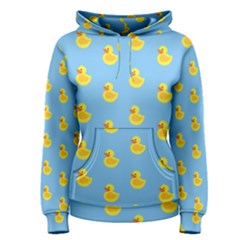 Rubber Duck Pattern Women s Pullover Hoodie