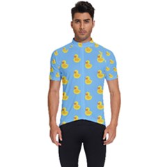 Rubber Duck Pattern Men s Short Sleeve Cycling Jersey by Valentinaart