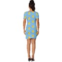 Rubber duck pattern Fitted Knot Split End Bodycon Dress View4