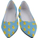 Rubber duck pattern Women s Block Heels  View1