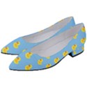 Rubber duck pattern Women s Block Heels  View2